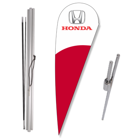 Honda Bow Flag - Ground Spike Kit