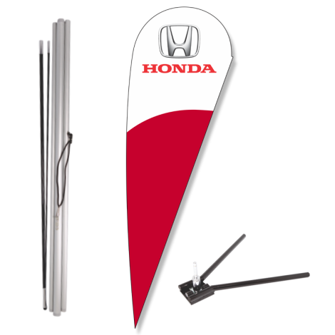 Honda Bow Flag - Under Tire Base Kit