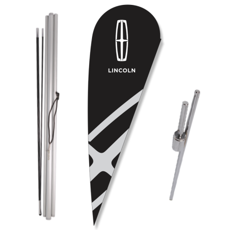 Lincoln Bow Flag - Ground Spike Kit