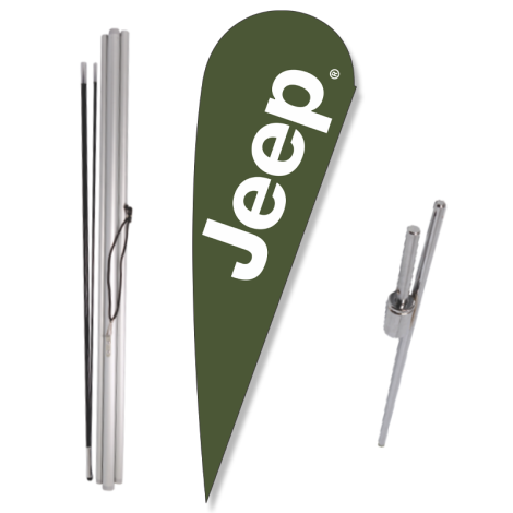 Jeep Bow Flag - Ground Spike Kit