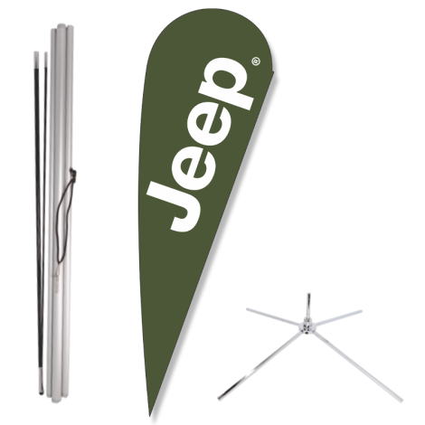 Jeep Bow Flag - Showroom Base Kit