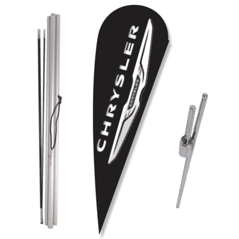 Chrysler Bow Flag - Ground Spike Kit