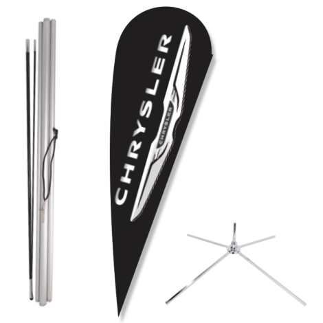 Chrysler Bow Flag - Showroom Base Kit