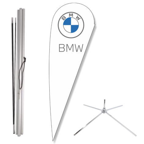 BMW Bow Flag - Showroom Base Kit