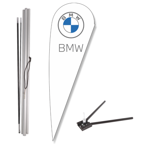 BMW Bow Flag - Under Tire Base Kit
