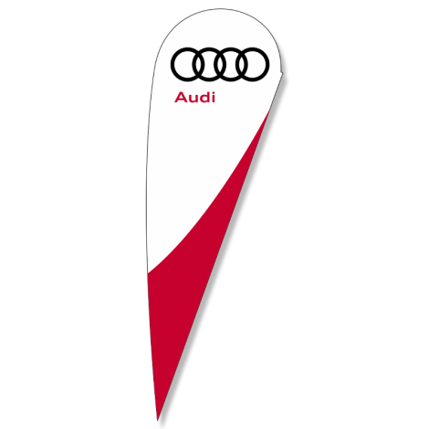 Audi Bow Flag - Flag Only