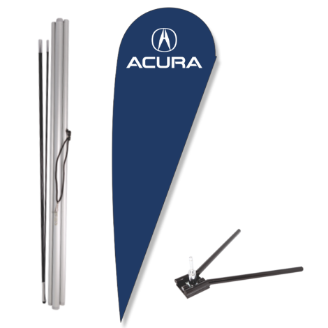 Acura Bow Flag - Under Tire Base Kit