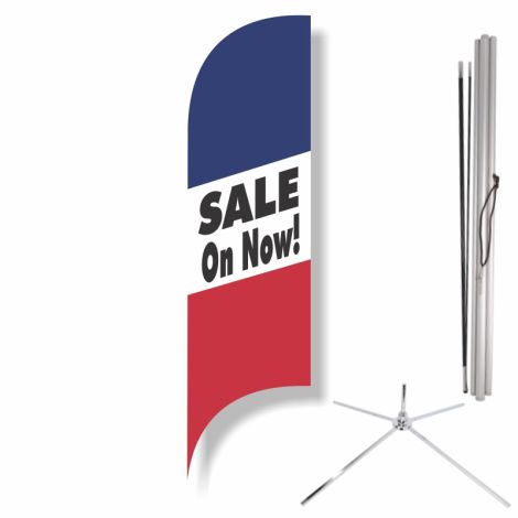 Blade Flag - Sale on Now (Showroom kit)