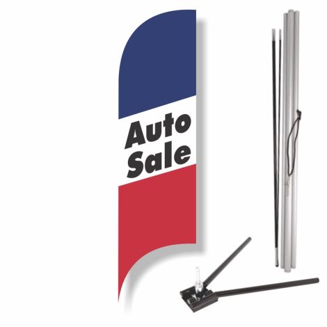 Blade Flag - Auto Sale (Under Tire Kit)