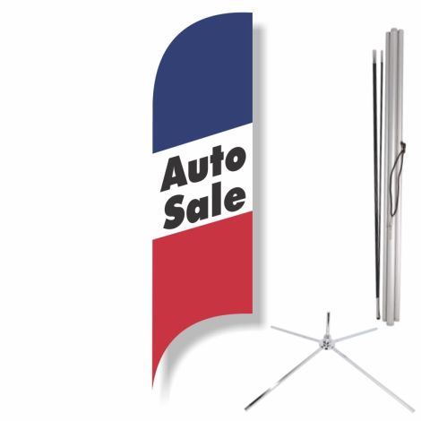 Blade Flag - Auto Sale (Showroom kit)