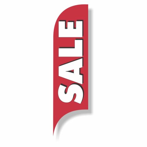 Blade Flag - Sale (Red) (Flag Only)