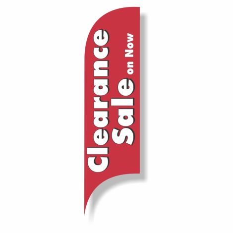 Blade Flag - 2012 Clearance red (flag only)