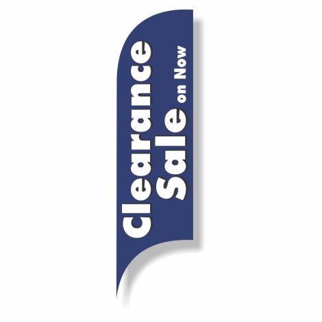 Blade Flag - Clearance Sale On Now (Blue) (Flag Only)