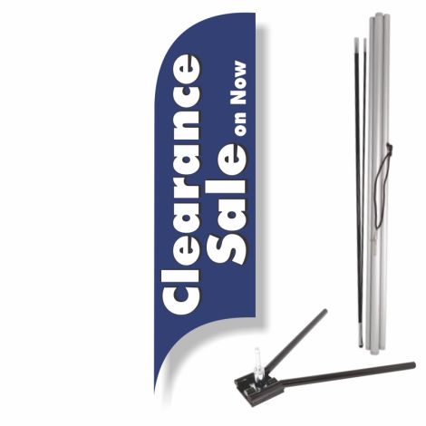 Blade Flag - Clearance Sale On Now (Blue) (Under Tire Kit)