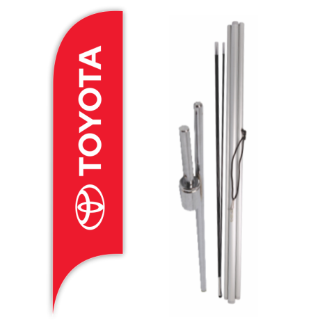 Toyota Blade Flag & Ground Spike Kit