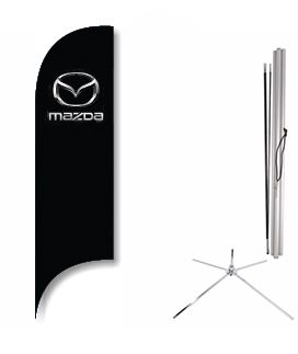 Mazda Blade Flag & Showroom Kit