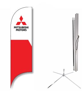 Mitsubishi Motors Blade Flag & Showroom Kit