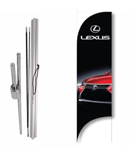 Lexus Blade Flag & Ground Spike Kit