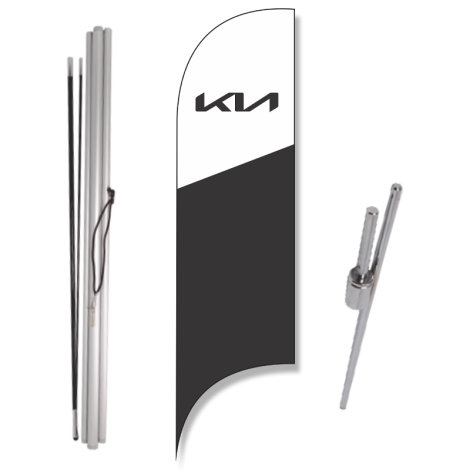 KIA Blade Flag & Ground Spike Kit