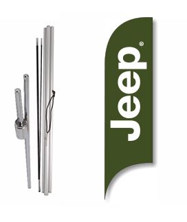 Jeep Blade Flag & Ground Spike Kit