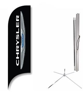 Chrysler Jeep Blade Flag & Showroom Kit