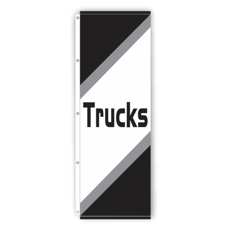 'Trucks' Duro-Colour Sublimated Flags