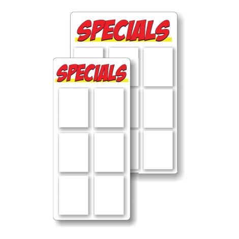 Wall Specials Board - 'Specials'