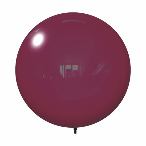 Burgundy 18" Dura Balloon