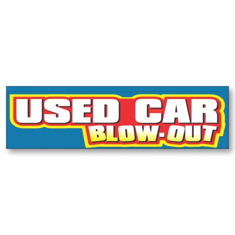 Used Car Blowout - DBS Banner