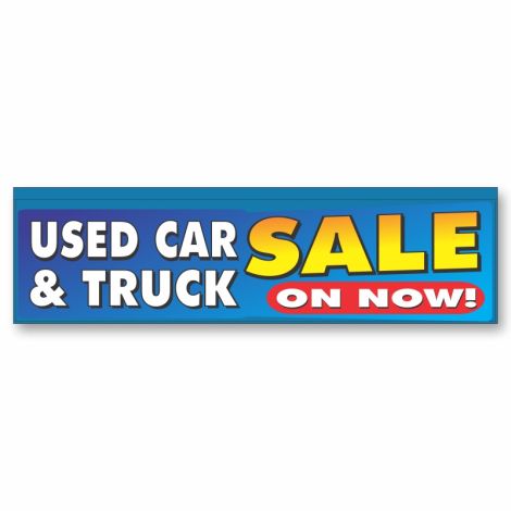Used Car/Truck Sale - DBS Banner