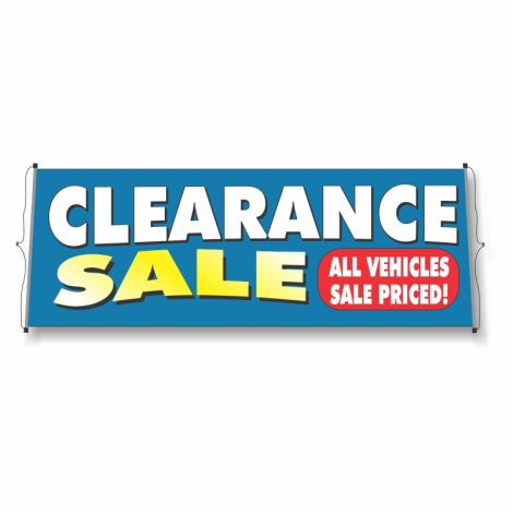 Reusable Windshield Banners - Clearance Sale
