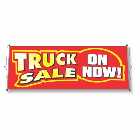 Reusable Windshield Banners - Truck Sale On Now