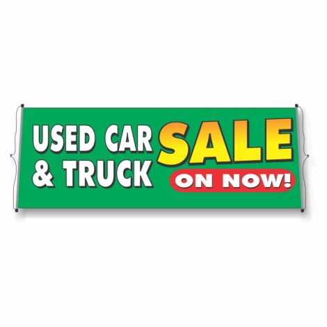 Reusable Windshield Banners - Used Car & Truck Sale