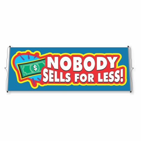 Reusable Windshield Banners - Nobody Sells For Less