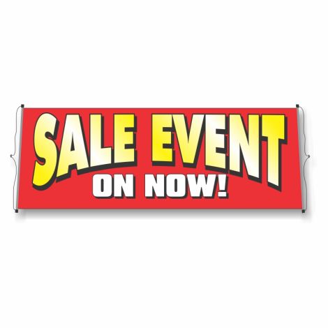 Reusable Windshield Banners - Sale Event On Now