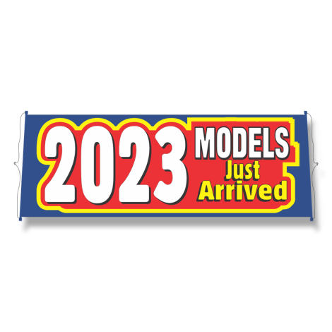 Reusable Windshield Banners - 2023 Models Just Arrived