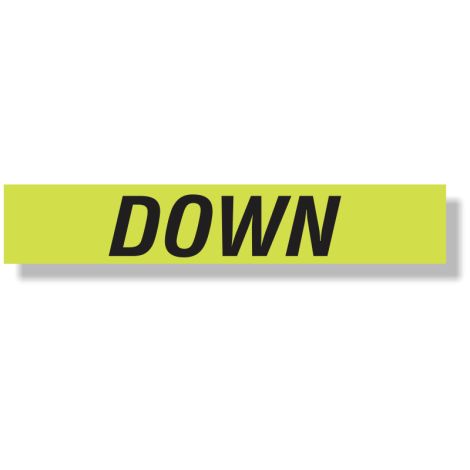 EZ Windshield Slogan Decals (Down)
