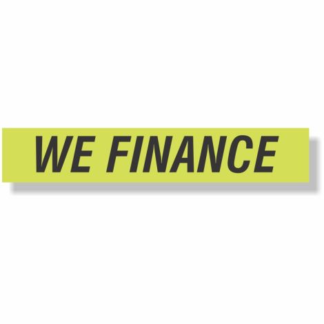 EZ Windshield Slogan Decals (We Finance)