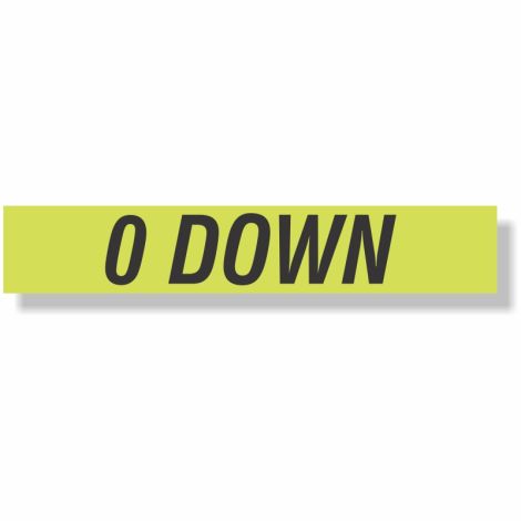 EZ Windshield Slogan Decals (0 Down)