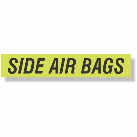 EZ Windshield Slogan Decals (Saide Air Bags)