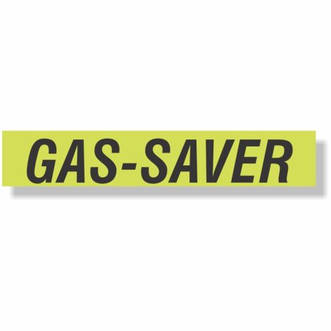EZ Windshield Slogan Decals (Gas-Saver)