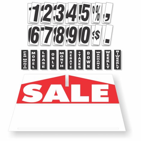 Windshield Pricing Kit - Sale