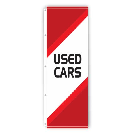 'Used Cars' Duro-Colour Sublimated Flags