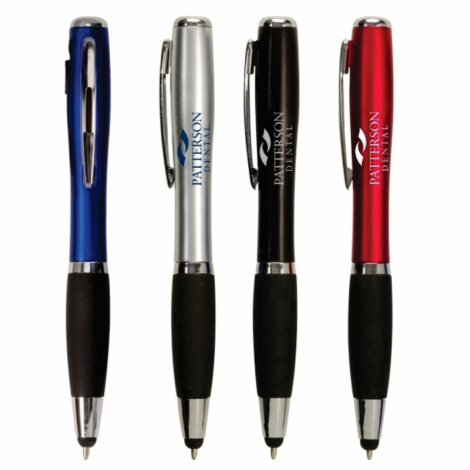 3 in One Pen, Stylus with Light 
