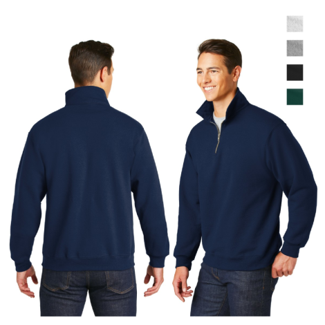JERZEES® Sweatshirt with Cadet Collar
