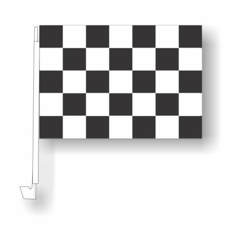 Window Flag - Checkered 