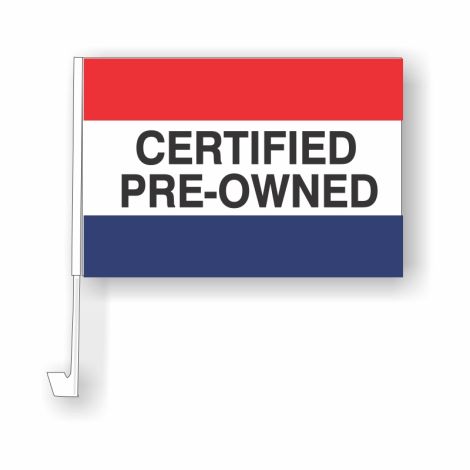 Window Flag - Certified Pre-Owned