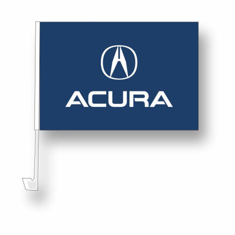 Clip-On Window Flag - Acura
