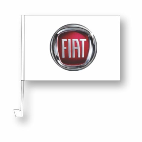 Clip-On Window Flag - Fiat