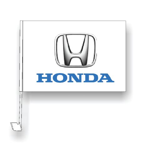 Clip-On Window Flag - Honda USA